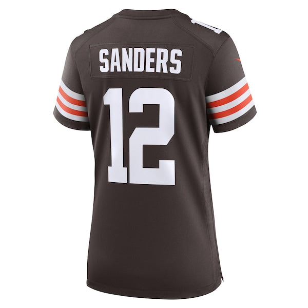 Shedeur Sanders Cleveland Browns Nike Women's 2025 NFL Draft Game Jersey - Brown - Image 3