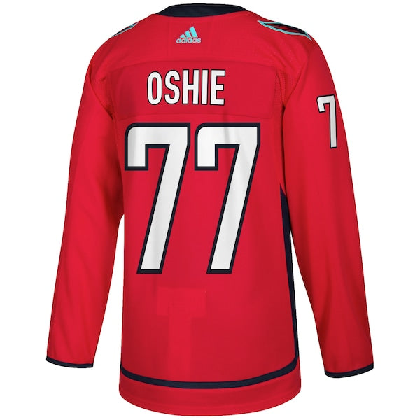 TJ Oshie Washington Capitals adidas Authentic Player Jersey - Red - Image 3