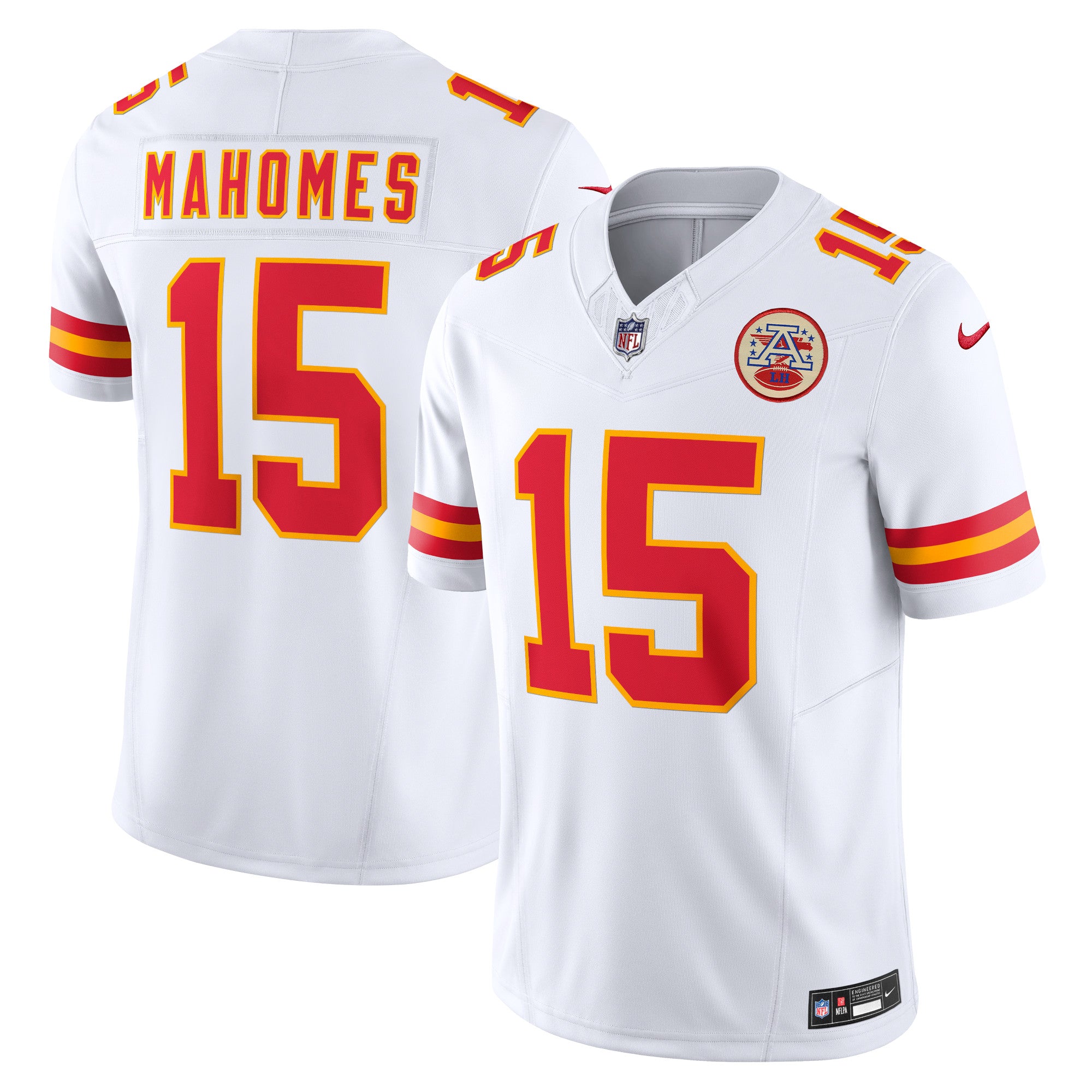 Patrick Mahomes Kansas City Chiefs Nike Vapor F.U.S.E. Limited Jersey - Red/White - Image 7