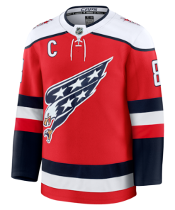 Alternative view of Alexander Ovechkin Washington Capitals  Alternate Premium Player Jersey - Red
