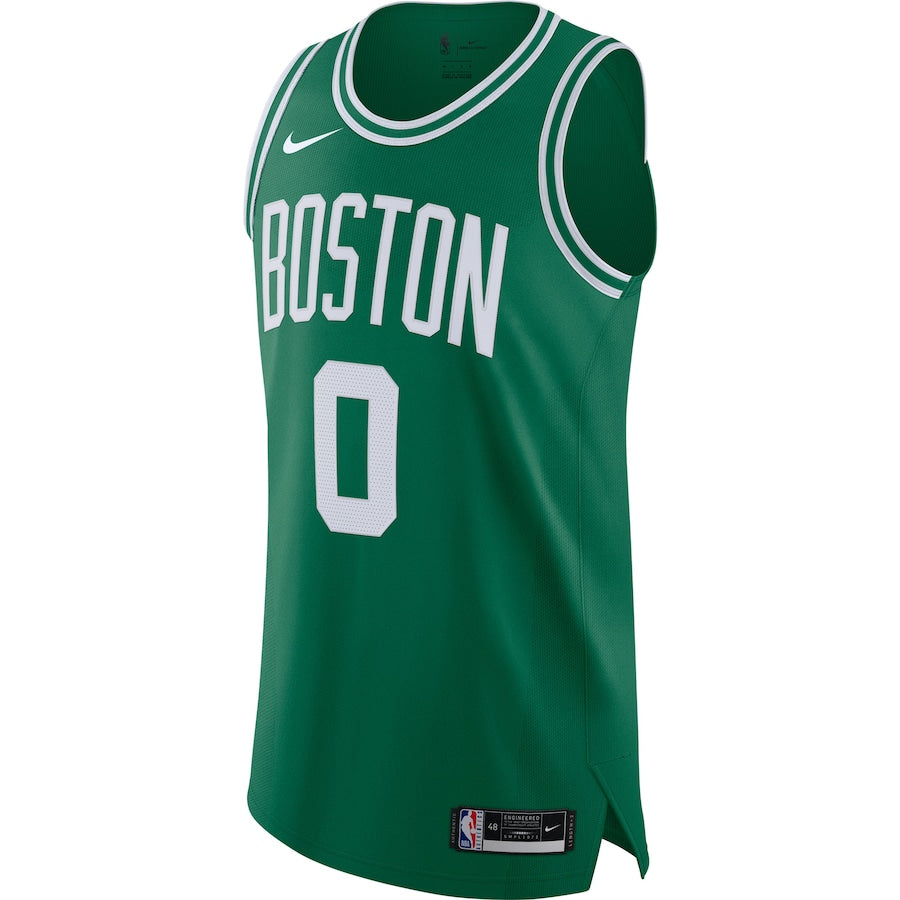 Jayson Tatum Boston Celtics Nike Authentic Jersey - Icon Edition - Kelly Green - Image 2