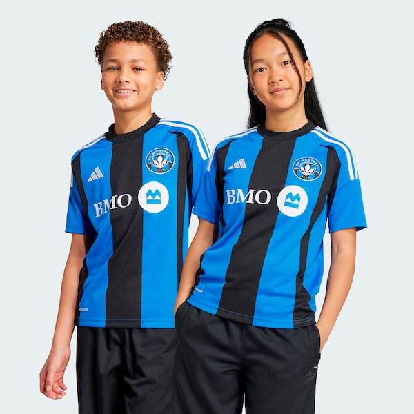 CF Montreal adidas Youth 2025 Montr¨¦al Original Replica Jersey - Blue - Image 5