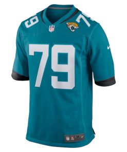 Alternative view of Luke Fortner Jacksonville Jaguars Nike Game Jersey - Teal