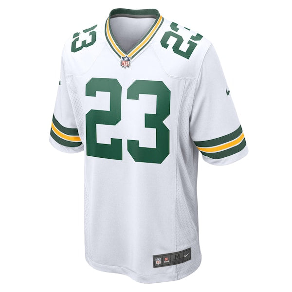 Jaire Alexander Green Bay Packers Nike Game Player Jersey - White/Green - Image 3