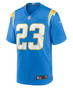 Alternative view of Tony Jefferson Los Angeles Chargers Nike Team Game Jersey -  Powder Blue