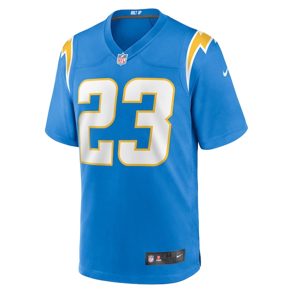 Tony Jefferson Los Angeles Chargers Nike Team Game Jersey - Powder Blue - Image 2