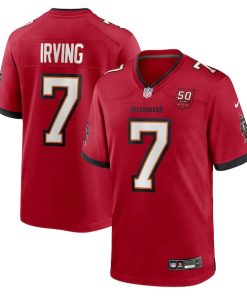 Bucky Irving Tampa Bay Buccaneers Nike 50th Season Team Game Jersey - Red