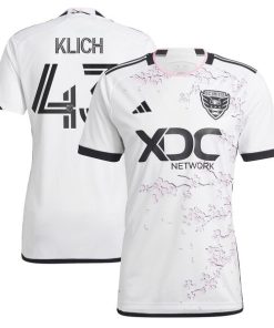 Mateusz Klich D.C. United adidas 2024 The Cherry Blossom Kit Replica Player Jersey - White