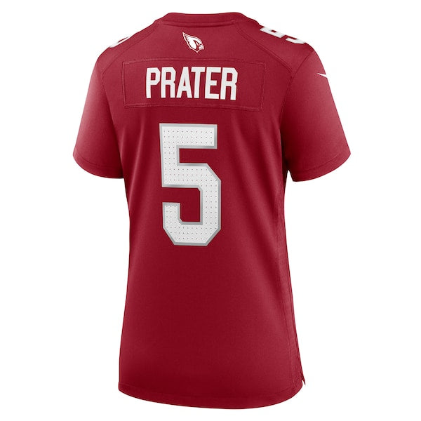 Matt Prater Arizona Cardinals Nike Women's Team Game Jersey - Cardinal - Image 4