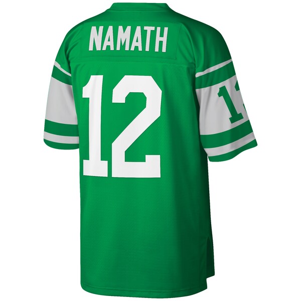 Joe Namath New York Jets Big & Tall 1968 Retired Player Replica Jersey - Green - Image 3