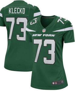 Alternative view of Joe Klecko New York Jets Nike Women's Game Retired Player Jersey - Gotham Green/White