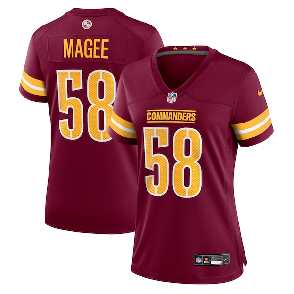 Jordan Magee Washington Commanders Nike Women's Game Jersey - Burgundy