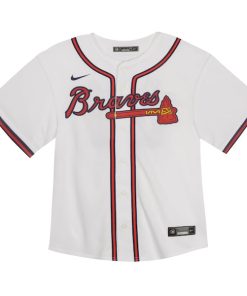 Alternative view of Matt Olson Atlanta Braves Nike Toddler  Game Jersey - White