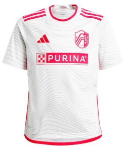 Alternative view of Marcel Hartel St. Louis City SC adidas Youth 2024 The Confluence Kit Replica Player Jersey - White