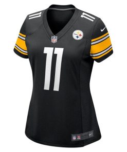 Alternative view of Van Jefferson Pittsburgh Steelers Nike Women's  Game Jersey -  Black