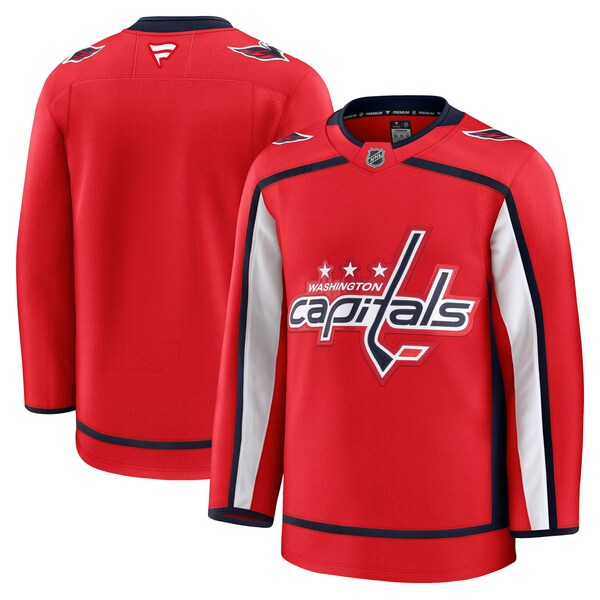 Washington Capitals Home Premium Jersey - Red/Black/White - Image 11