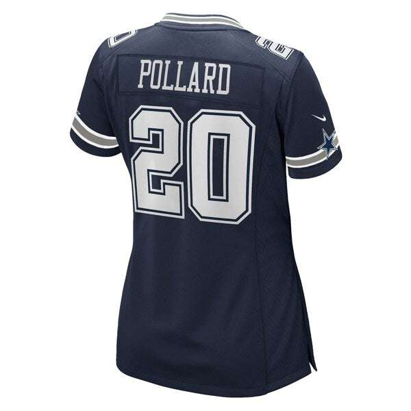 Tony Pollard Dallas Cowboys Nike Women's Game Player Jersey - Navy/White - Image 4