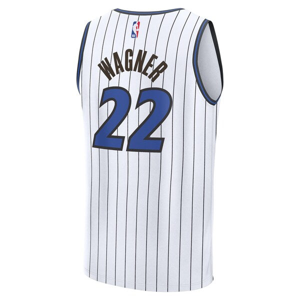 Franz Wagner Orlando Magic Youth Fast Break Replica Player Jersey - Association Edition - White - Image 3