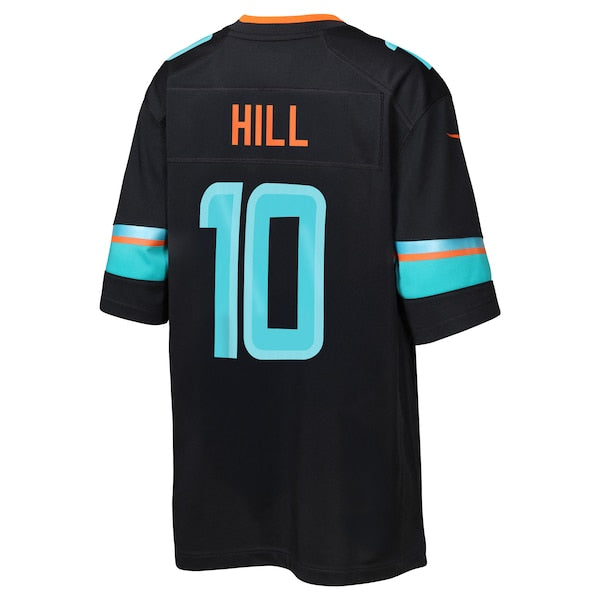 Tyreek Hill Miami Dolphins Nike Youth 2025 Rivalries Collection Game Jersey - Pitch Blue - Image 3
