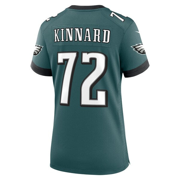Darian Kinnard Philadelphia Eagles Nike Women's Team Game Jersey - Midnight Green - Image 3