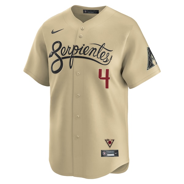 Ketel Marte Arizona Diamondbacks Nike City Connect Limited Player Jersey - Sand - Image 3