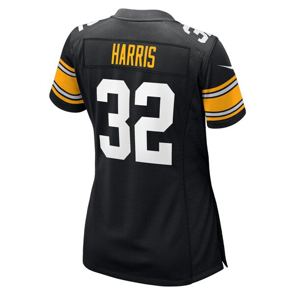 Franco Harris Pittsburgh Steelers Nike Women's Alternate Retired Player Jersey - Black - Image 3
