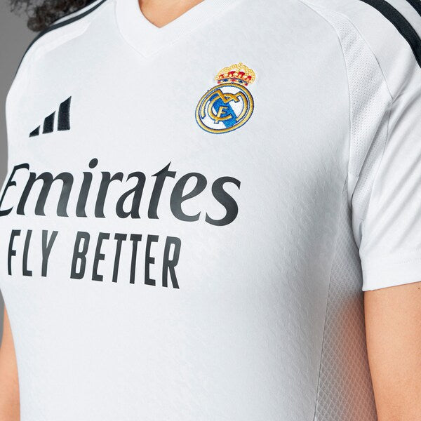 Jude Bellingham Los Merengues adidas Women's 2024/25 Home Replica Player Jersey - White - Image 4