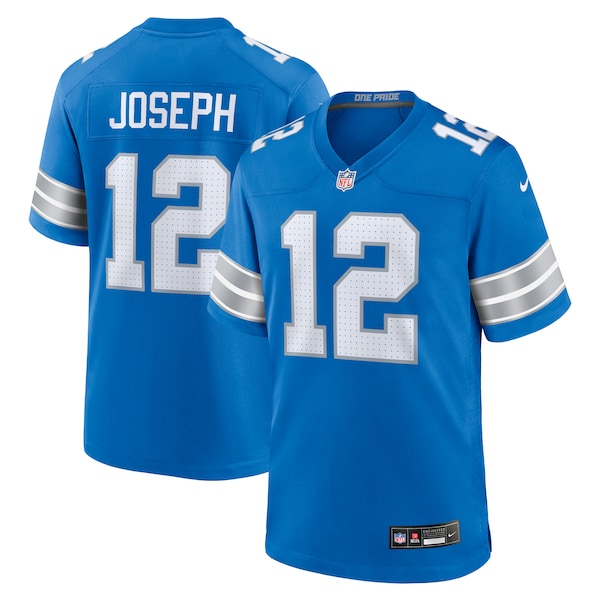 Brandon Joseph Detroit Lions Nike Team Game Jersey - Blue