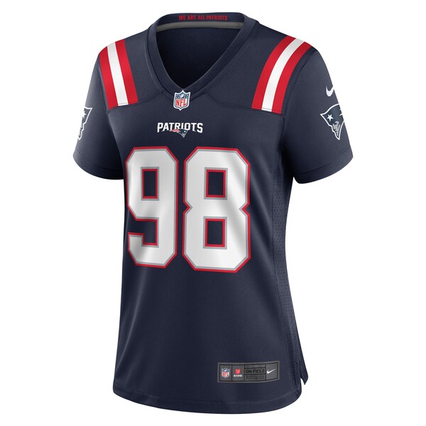 Carl Davis Jr. New England Patriots Nike Women's Game Player Jersey - Navy - Image 2