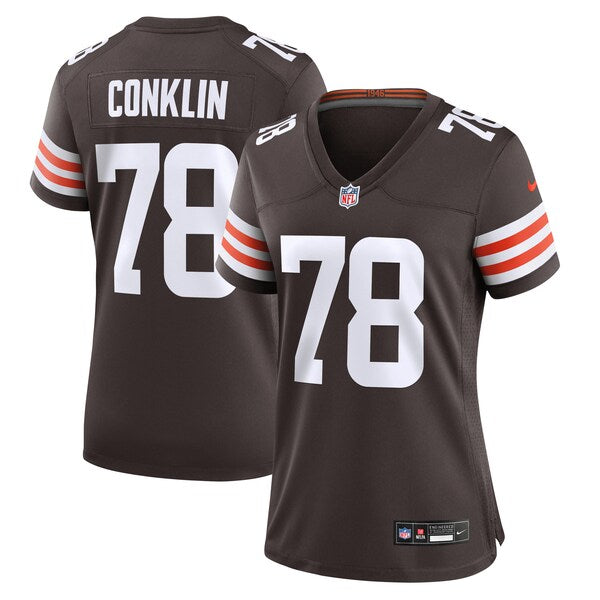Jack Conklin Cleveland Browns Nike Women's Game Jersey - Brown - Image 2