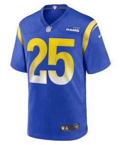 Alternative view of Jason Taylor Los Angeles Rams Nike Team Game Jersey -  Royal