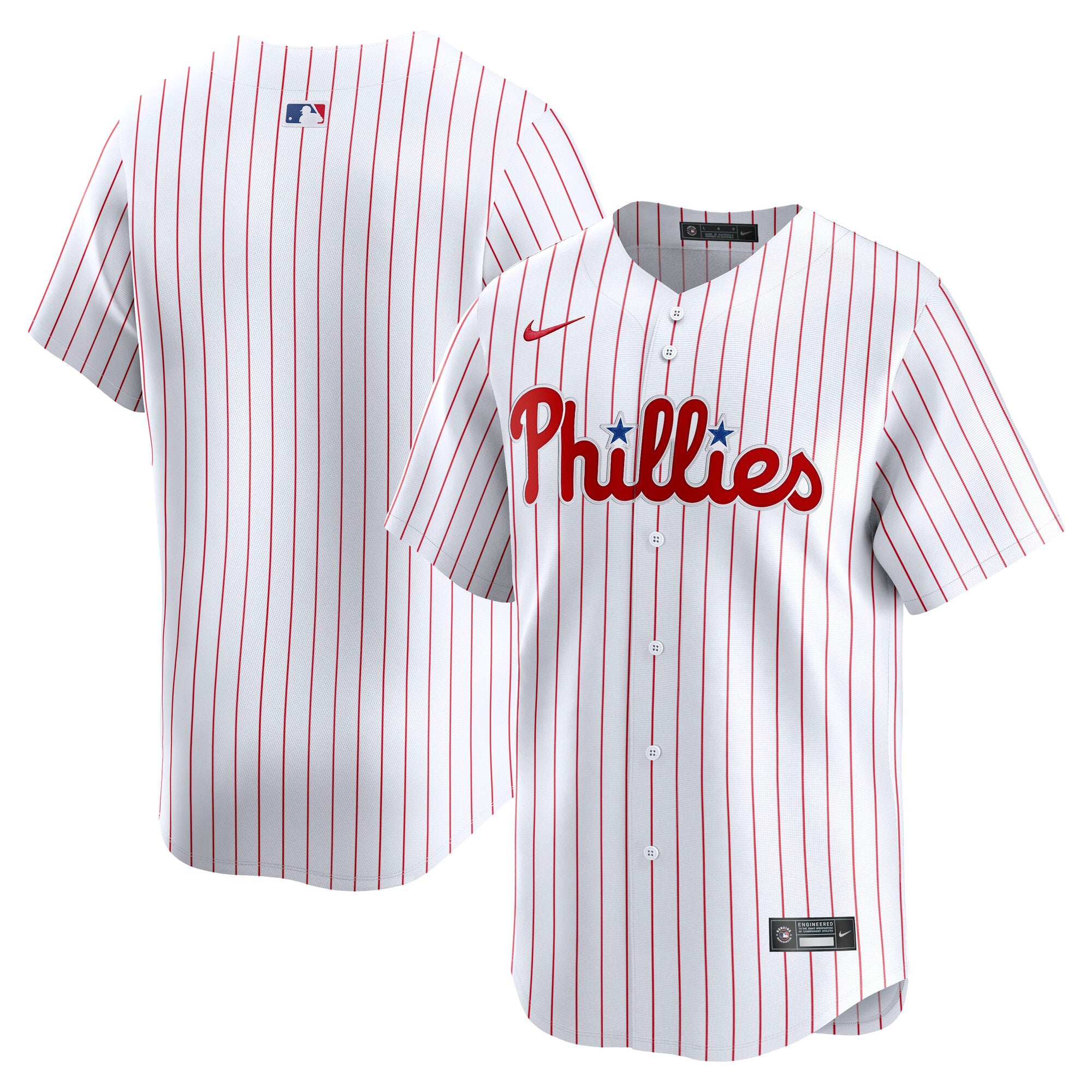 Philadelphia Phillies Nike Alternate Limited Jersey - Light Blue/White - Image 5