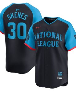 Paul Skenes National League Nike 2024 MLB All-Star Game Limited Player Jersey - Navy