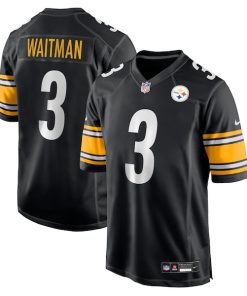 Corliss Waitman Pittsburgh Steelers Nike Team Game Jersey -  Black