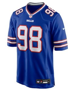 Alternative view of T.J. Sanders Buffalo Bills Nike Team Game Jersey -  Royal