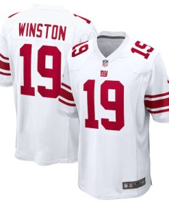 Alternative view of Jameis Winston New York Giants Nike Game Jersey -  White/Red