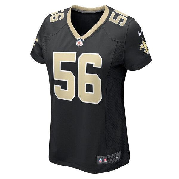 Demario Davis New Orleans Saints Nike Women's Game Jersey - Black - Image 3