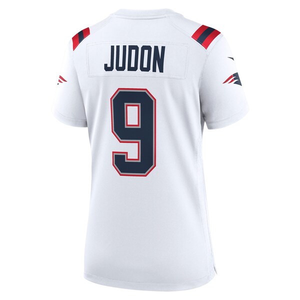 Matthew Judon New England Patriots Nike Women's Game Jersey - White/Navy - Image 4