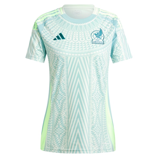 Mexico National Team adidas Women's 2024 Away Replica Jersey - Green - Image 2