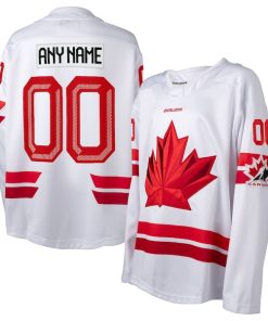 Hockey Canada Youth 2026 Replica Custom Jersey - White/Red