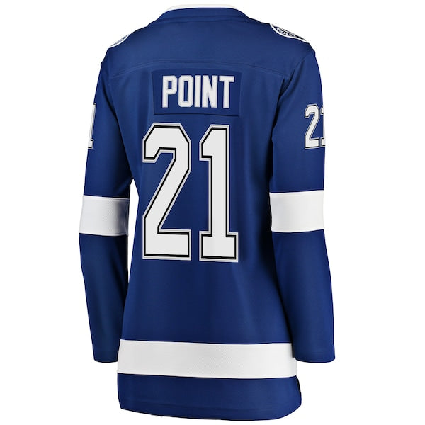 Brayden Point Tampa Bay Lightning Women's Breakaway Player Jersey - Blue - Image 3