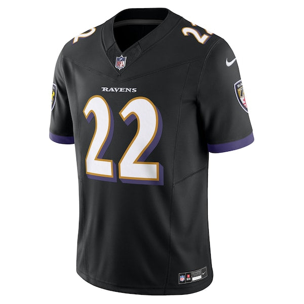 Derrick Henry Baltimore Ravens Nike Vapor F.U.S.E. Limited Jersey - Black/Purple - Image 3