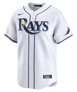 Alternative view of Randy Arozarena Tampa Bay Rays Nike Youth Home Limited Player Jersey - White