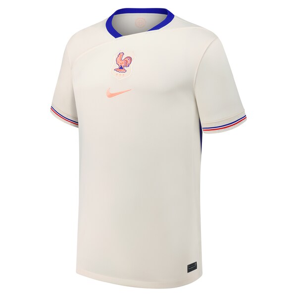 France National Team Nike Youth 2025/26 Away Replica Jersey - Cream - Image 2