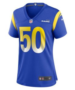 Alternative view of Ryan Smenda Los Angeles Rams Nike Women's Home Game Jersey - Royal