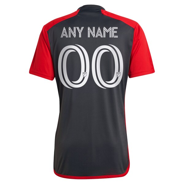 Toronto FC adidas 2024 Club Kit Replica Custom Jersey - Gray - Image 3