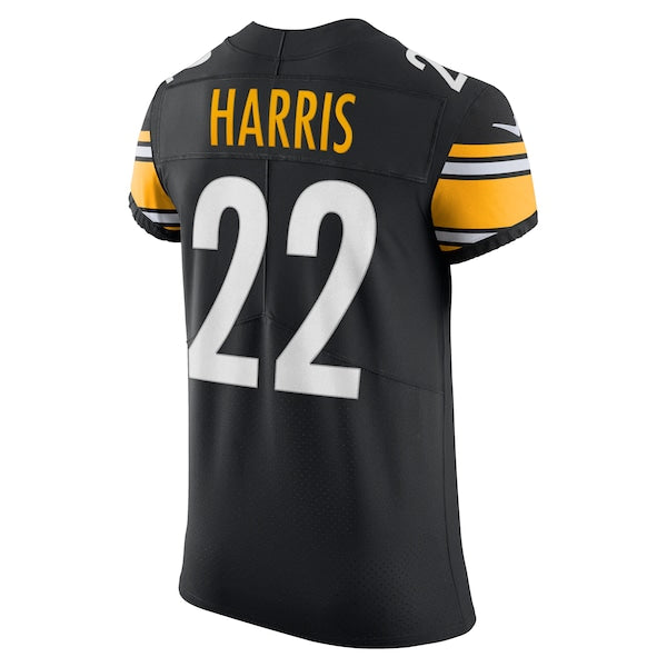Najee Harris Pittsburgh Steelers Nike Vapor Elite Jersey - Black - Image 3