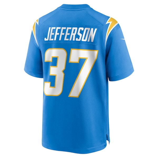 Tony Jefferson Los Angeles Chargers Nike Team Game Jersey - Powder Blue - Image 4