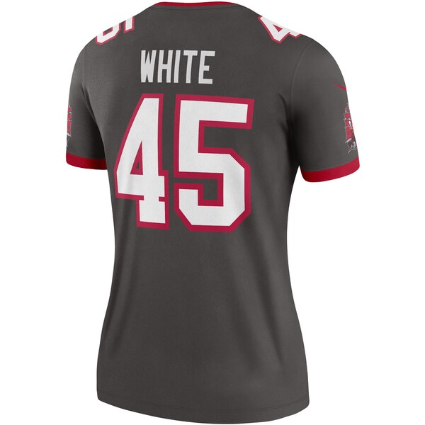 Devin White Tampa Bay Buccaneers Nike Women's Alternate Legend Jersey - Pewter - Image 3