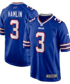 Damar Hamlin Buffalo Bills Nike Game Jersey - Royal/White